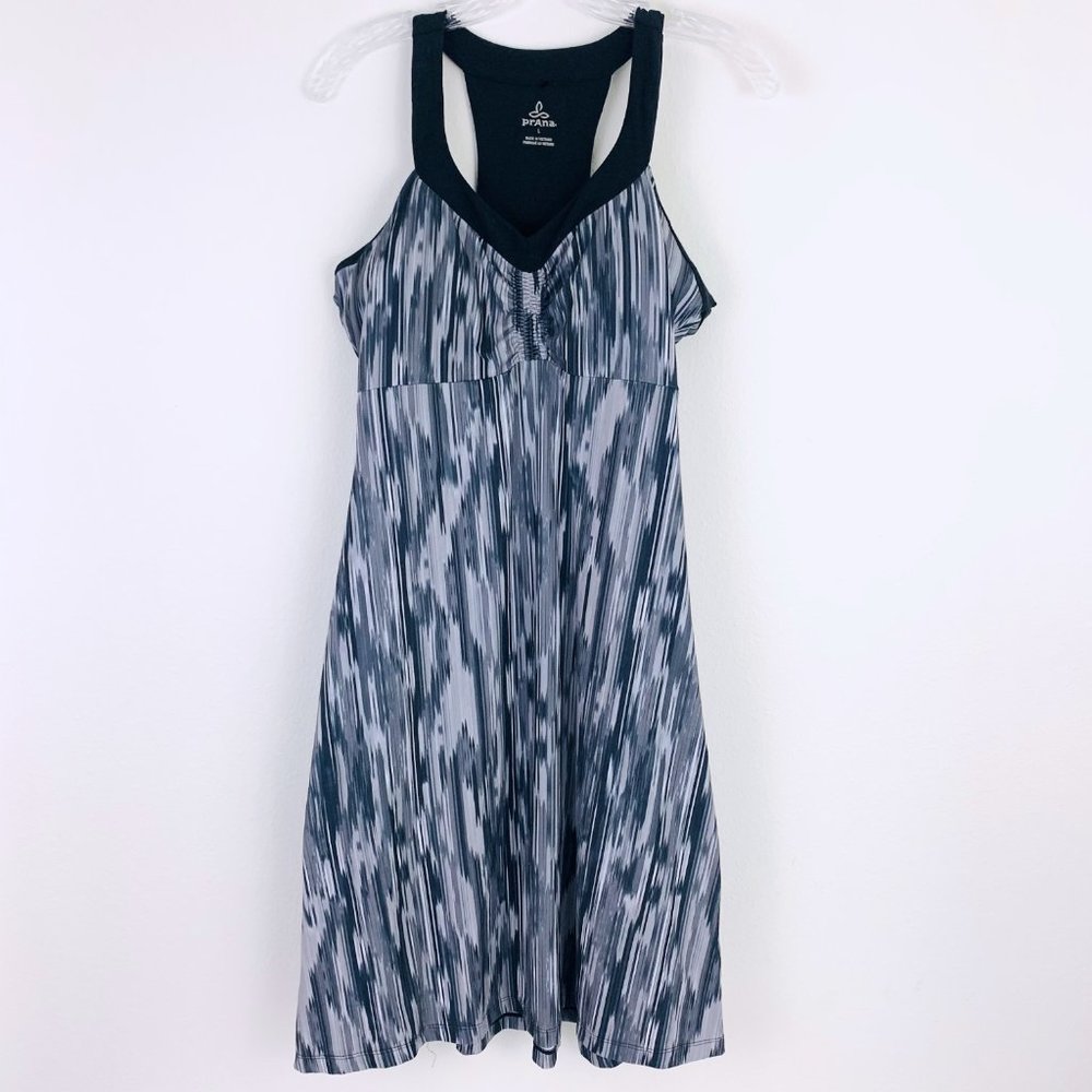 Prana Pattern Bra Support Tank Dress L